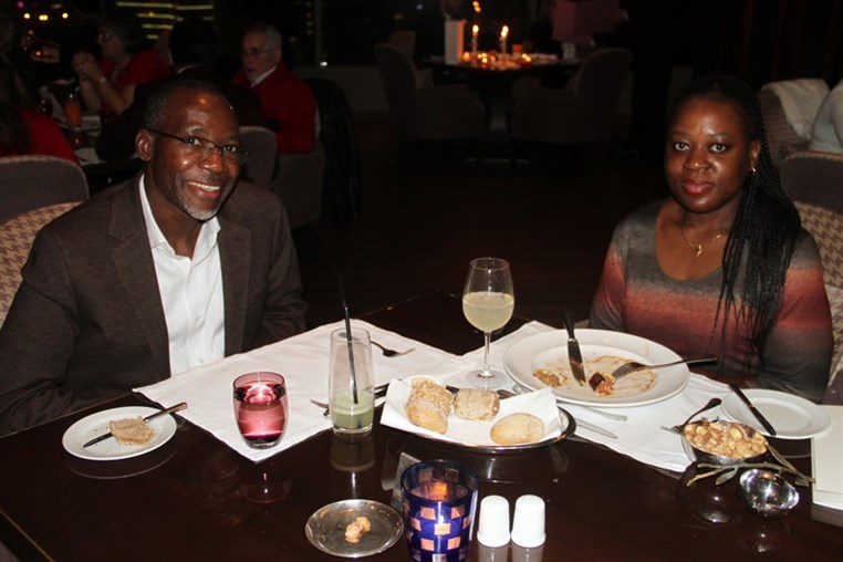 Christmas Night at Eau De Vie